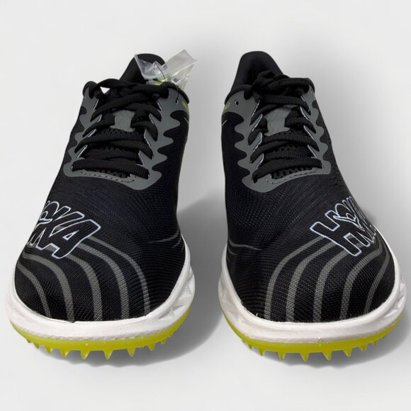 HOKA Crescendo MD 2 Track Spikes Black/White Men 9.0 /Women 10.5 Style 1155116 main image 10